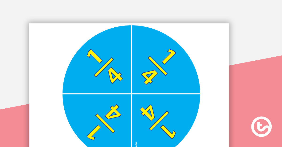 Preview image for Fraction, Percentage, and Decimal Circles - teaching resource