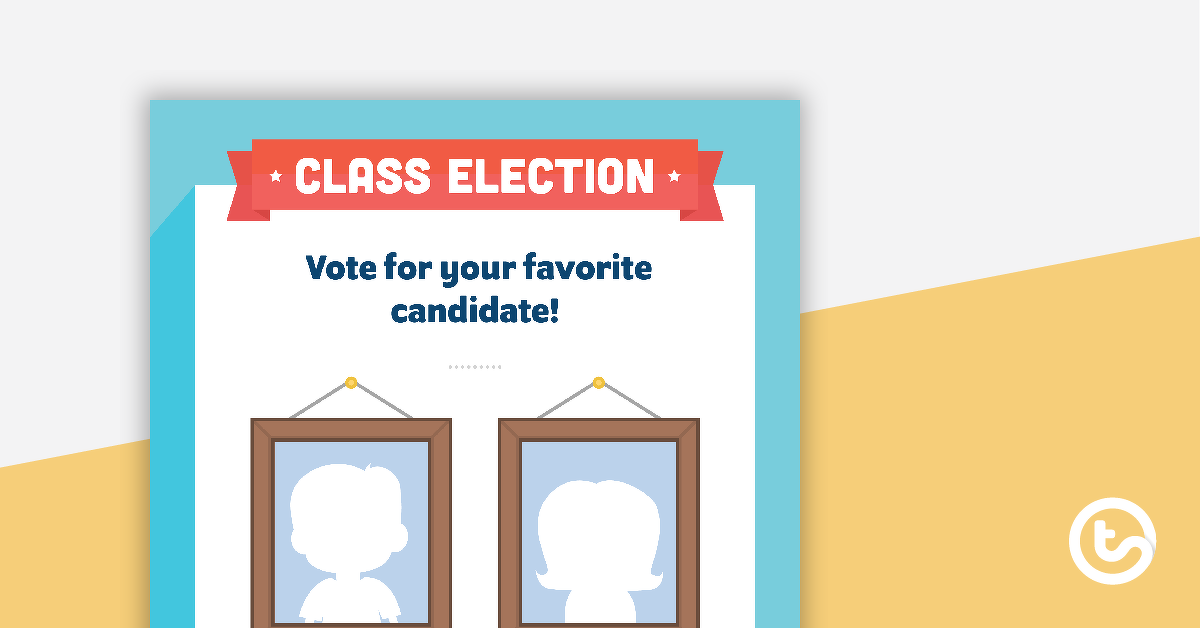 Preview image for Class Election Templates - teaching resource