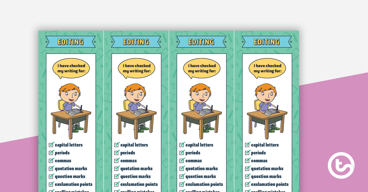 Preview image for Editing Bookmarks - teaching resource