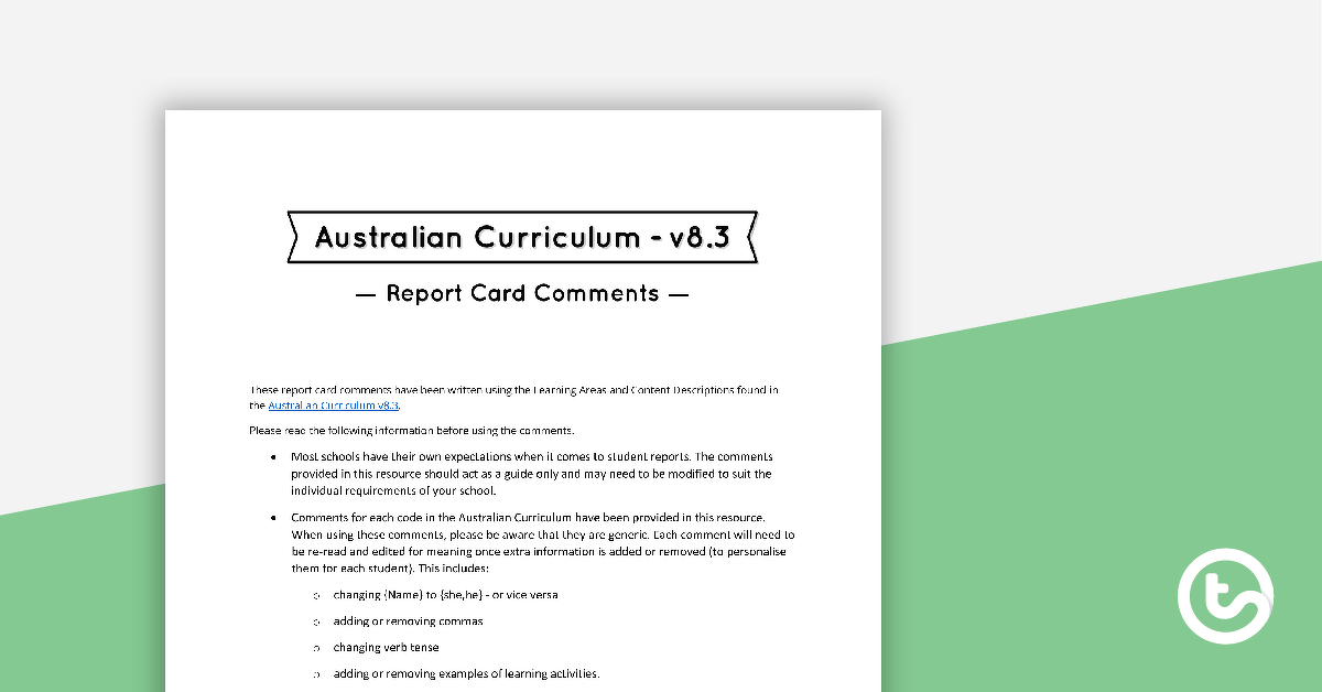 school report cards during covid 19 includes comment bank teach starter