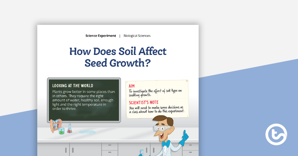 科学实验的预览图像 - 土壤如何影响种子的生长？- 教学资源