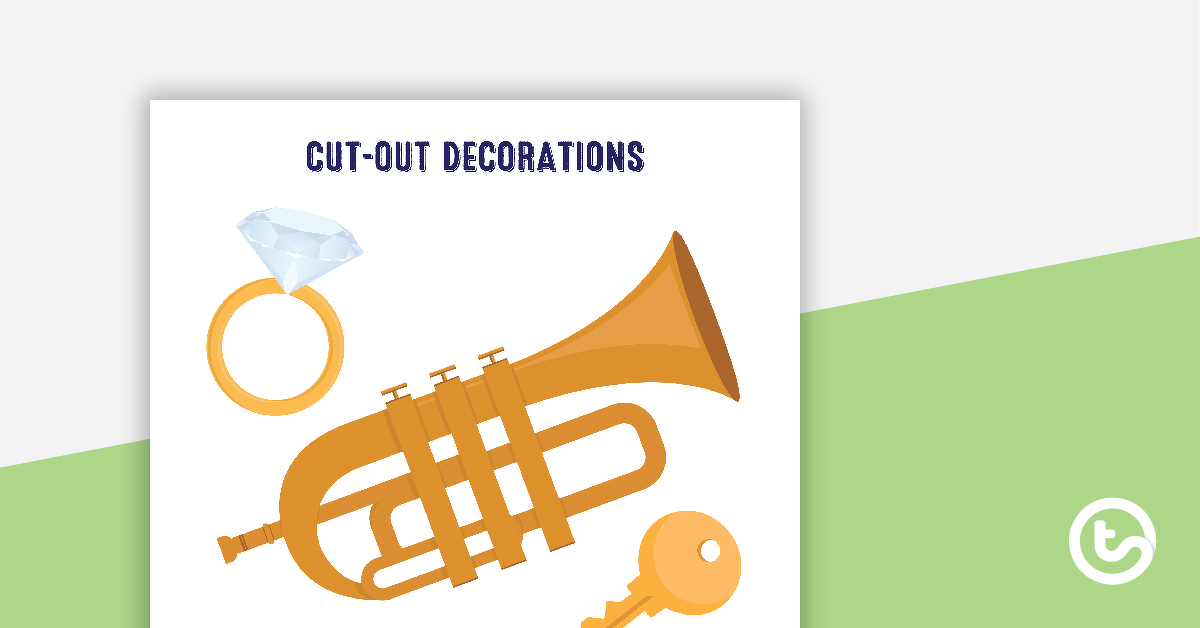 Preview image for Material World Cut-Out Decorations - teaching resource