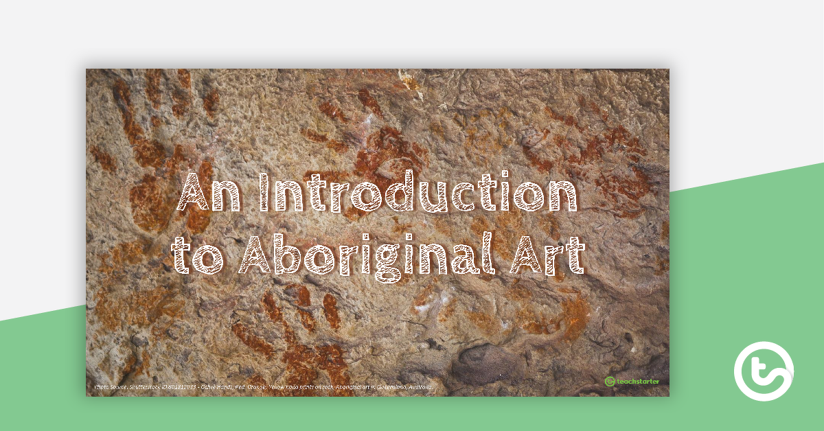 预览图像介绍土著艺术PowerPoint -教学资源