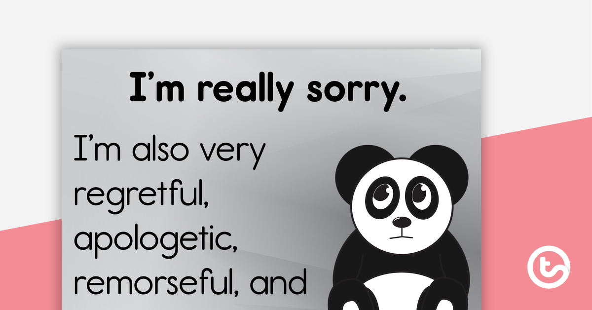 预览图像情感词汇——对不起熊猫——教学资源