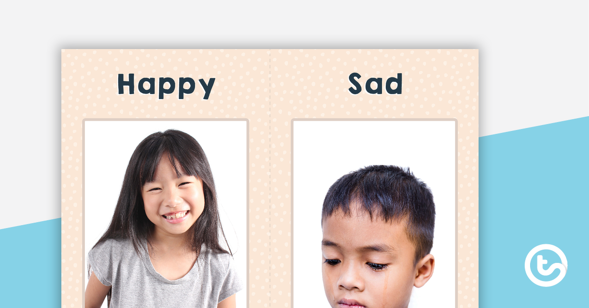 Preview image for Recognizing Feelings - Flashcards - teaching resource