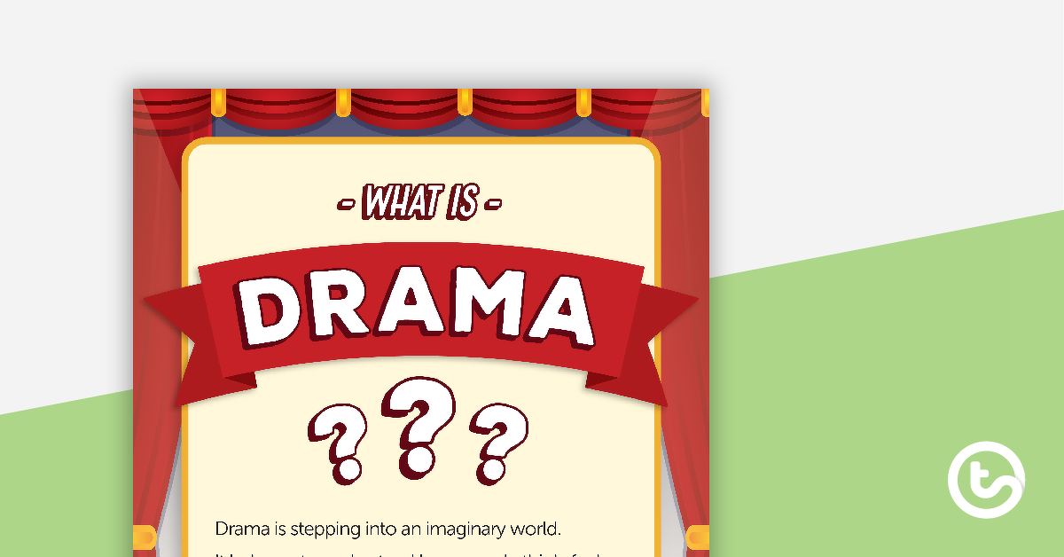 预览“什么是戏剧?”海报-教学资源