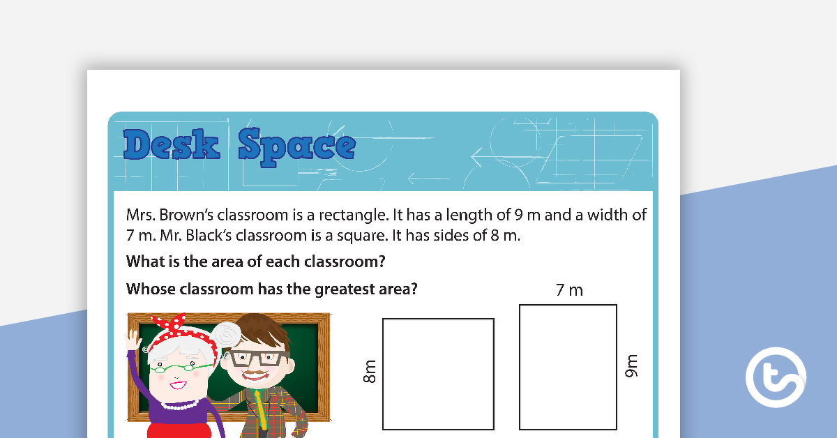 Preview image for Area And Perimeter Task Cards - teaching resource