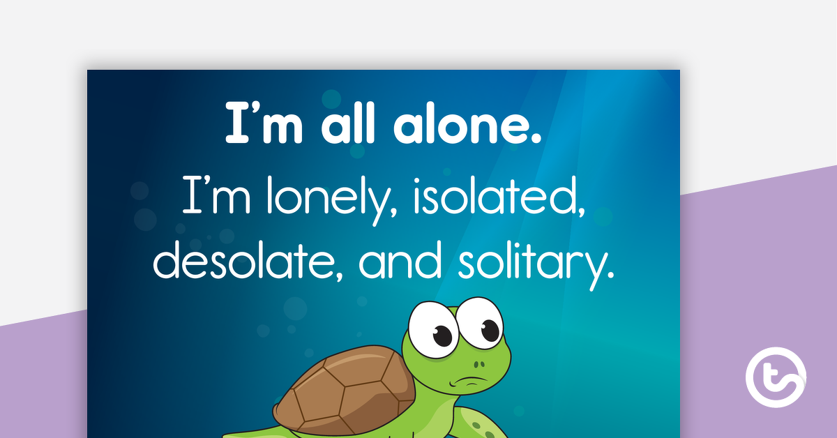 预览图像情感词汇教学资源——孤独的海龟