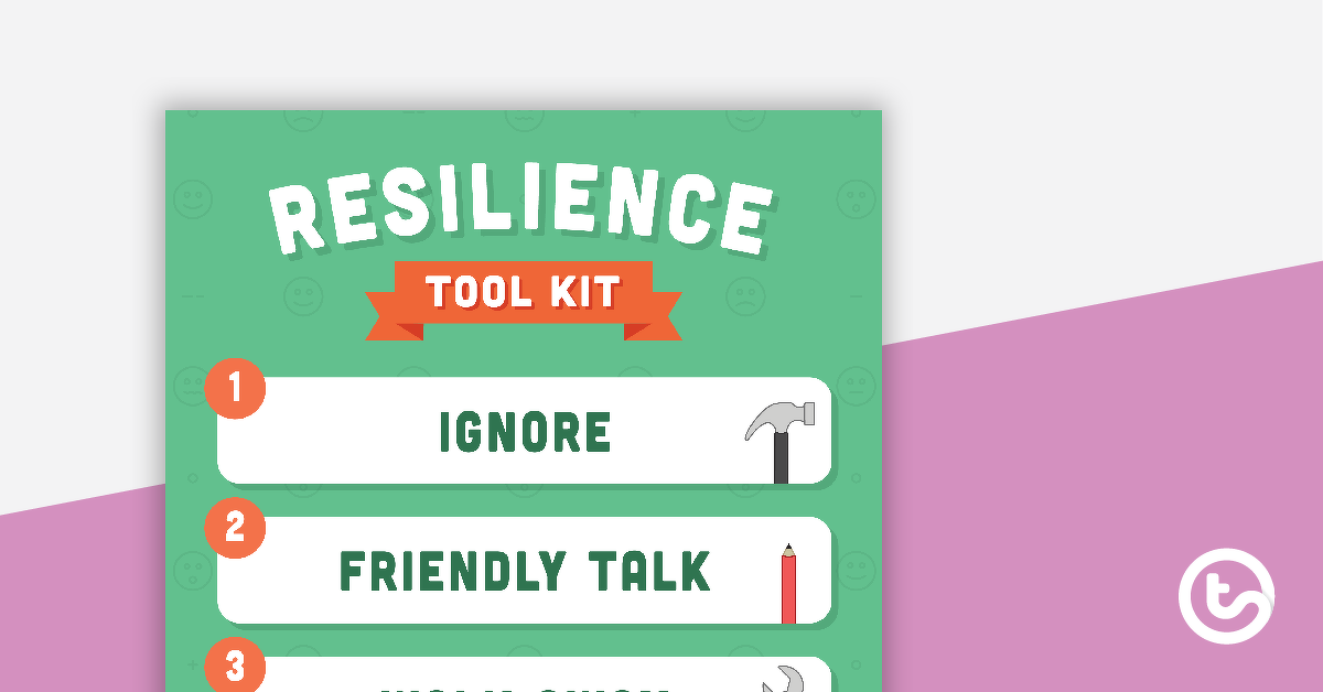 Preview image for Resilience Tool Kit Poster - teaching resource