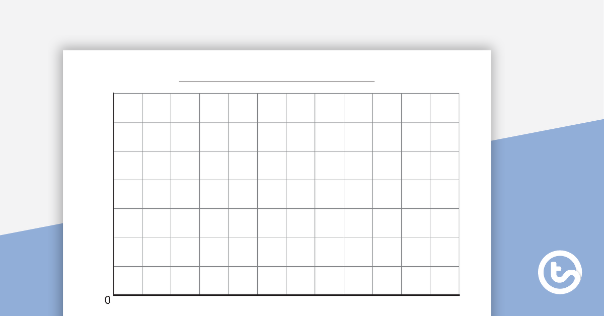 Image of Blank Graph Template