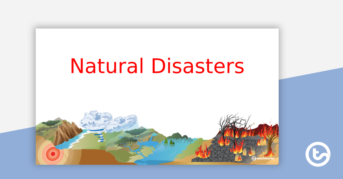 自然灾害幻灯片预览图像——教学资源