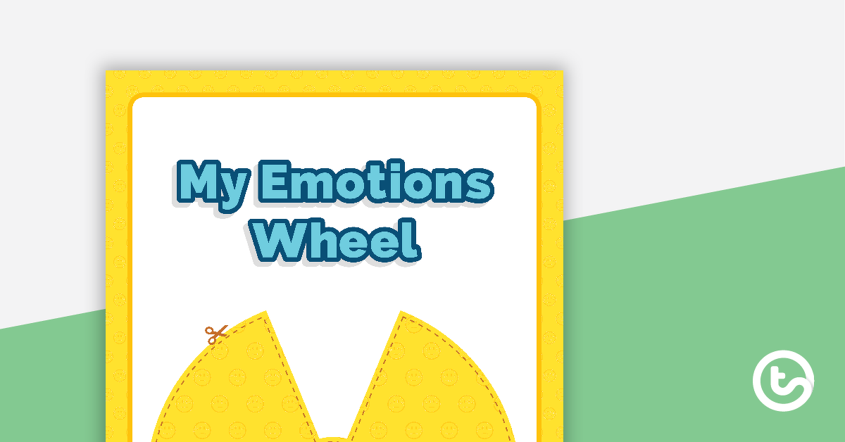 Preview image for My Emotions Wheel - teaching resource