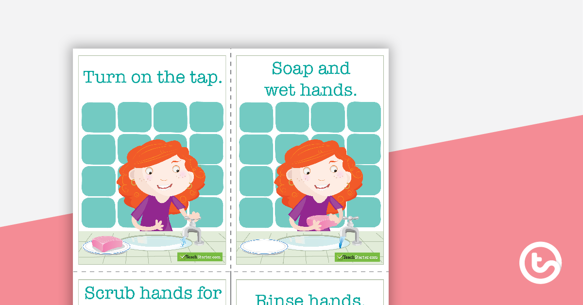 预览图像洗手顺序活动卡-教学资源