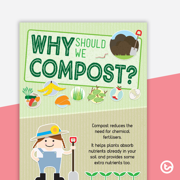 预览图像我们为什么要堆肥？海报 - 教学资源