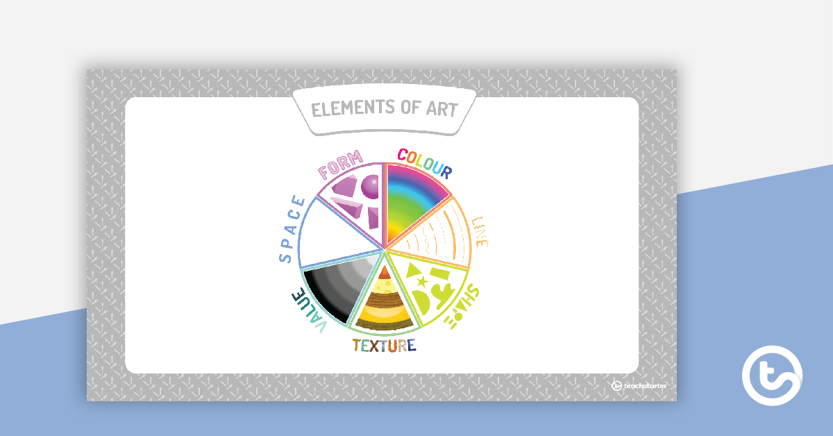 Preview image for Art Elements PowerPoint Presentation - teaching resource