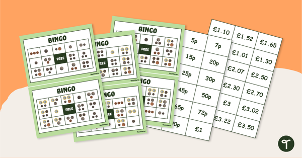 预览image for Money Bingo - British Coins - teaching resource