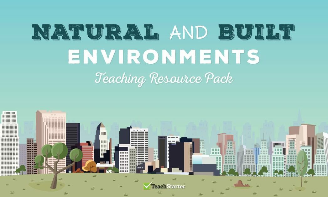 自然和建筑环境的预览图像教学资源包 - 资源包