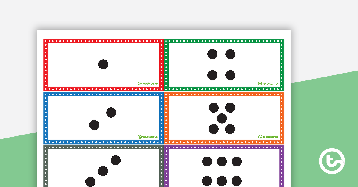 Preview image for Subitising 1 to 12 - Snap and Memory Game - teaching resource