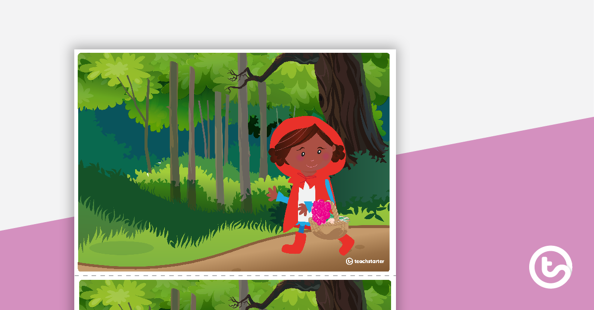 Preview image for Little Red Riding Hood - Retell Activity Cards - teaching resource