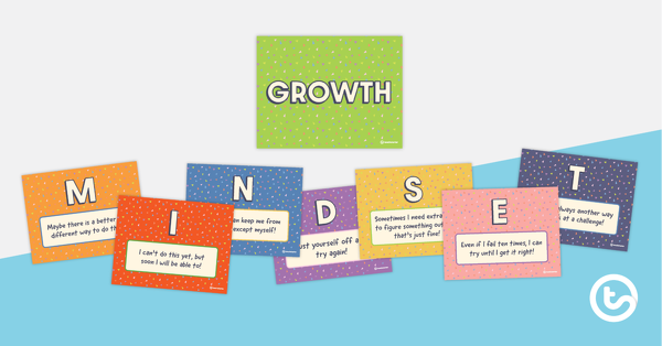 Preview image for Growth Mindset Display - teaching resource