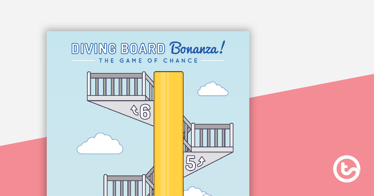 Preview image for Diving Board Bonanza! - Chance Game - teaching resource