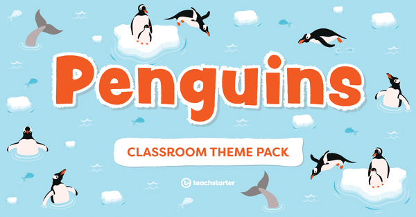 预览我age for Penguins Classroom Theme Pack - resource pack
