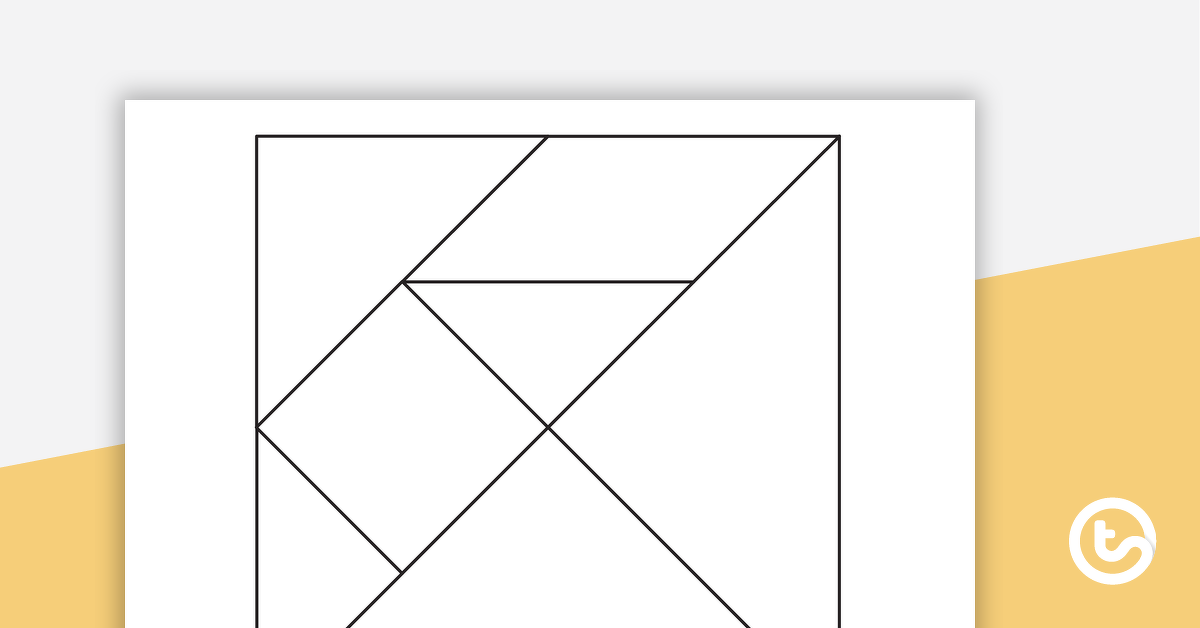 Preview image for Tangram Pieces - teaching resource