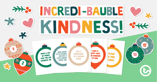 Preview image for Christmas Random Acts of Kindness Classroom Display - teaching resource