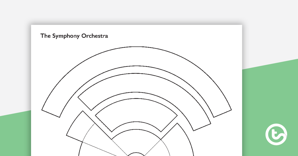 Preview image for The Symphony Orchestra Worksheet - teaching resource