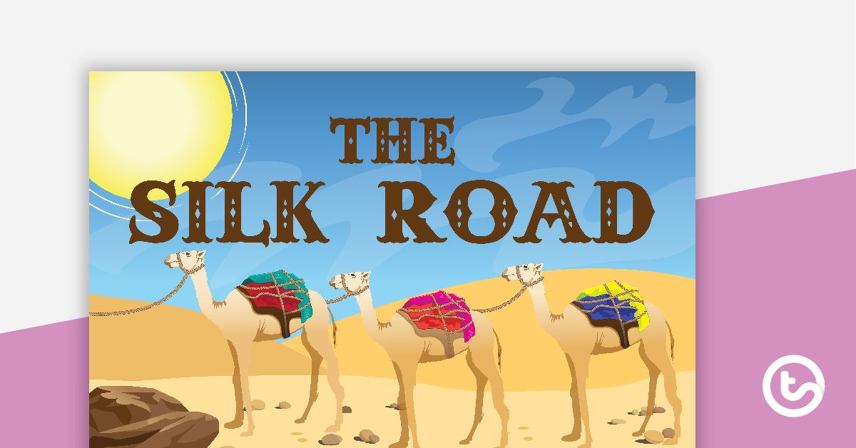 Preview image for Silk Road Word Wall - teaching resource