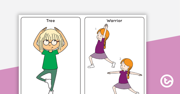 Thumbnail of Yoga Poses for Kids - Task Cards - teaching resource