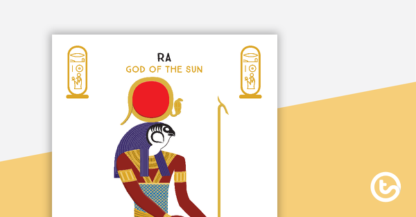 预览图像Ra -太阳之神海报-教学资源
