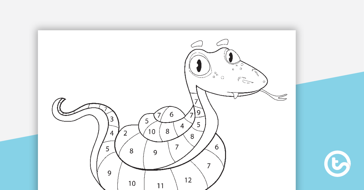Preview image for Colouring by Numbers - Operations - teaching resource