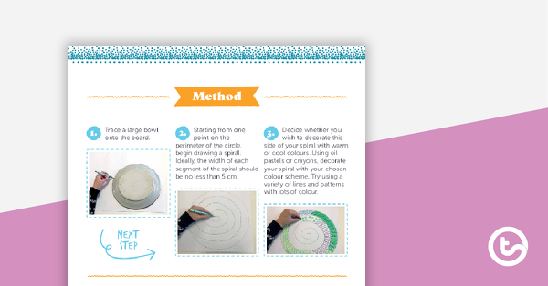 Thumbnail of How to Make a Twirling Spinner Worksheet - teaching resource