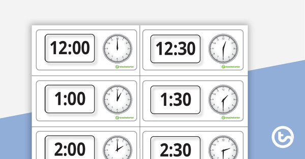 Thumbnail of Visual Daily Timetable - Landscape - V2 - teaching resource