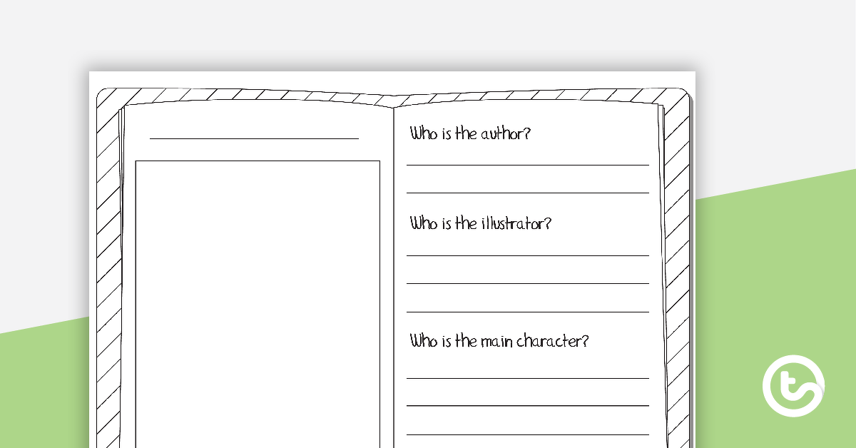 Preview image for Book Study Template - teaching resource