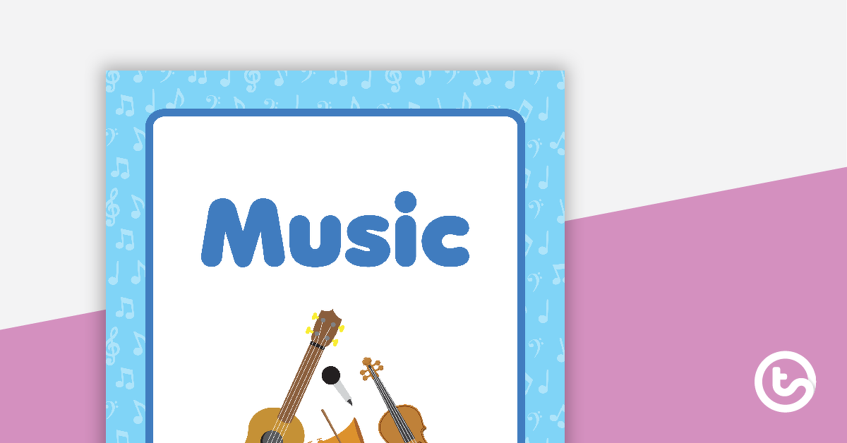 音乐书籍封面预览图像 - 版本2  - 教学资源