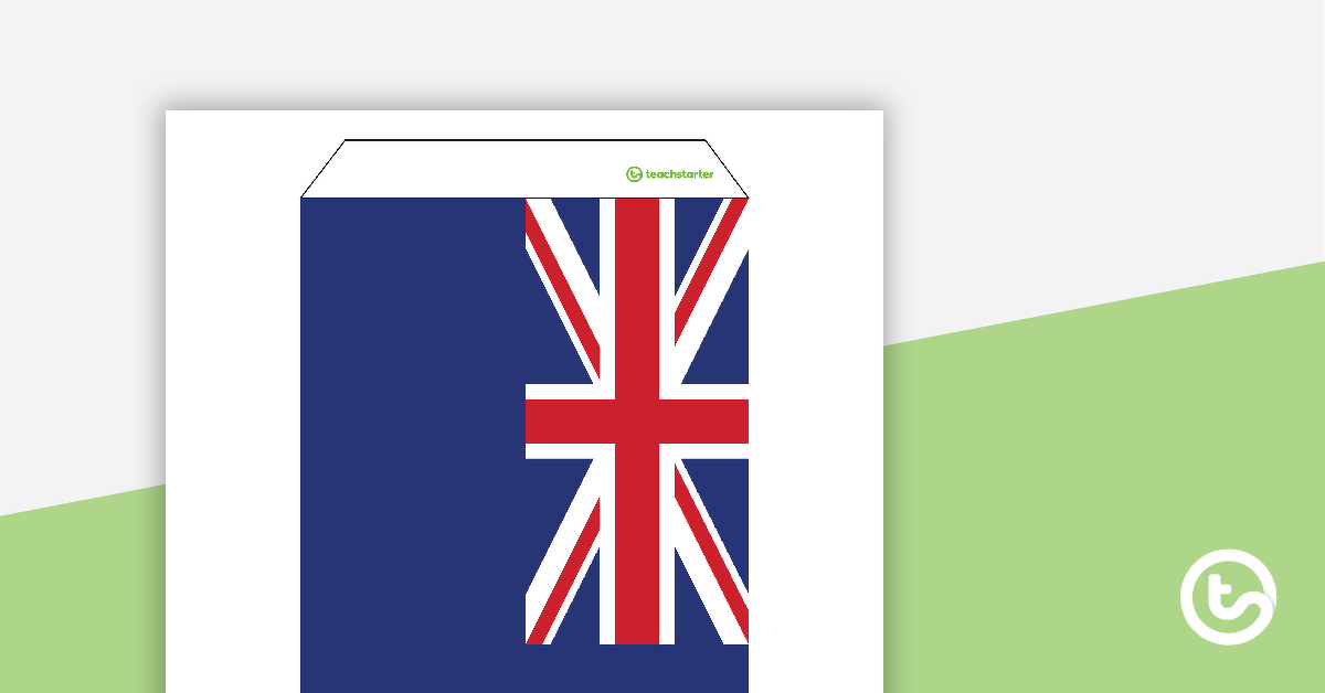 预览图像为新西兰国旗——矩形彩旗——教学资源