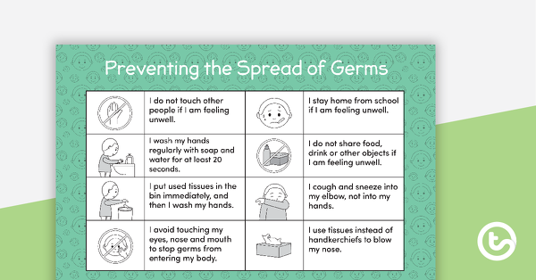 Thumbnail of Social Stories – Preventing the Spread of Germs - teaching resource