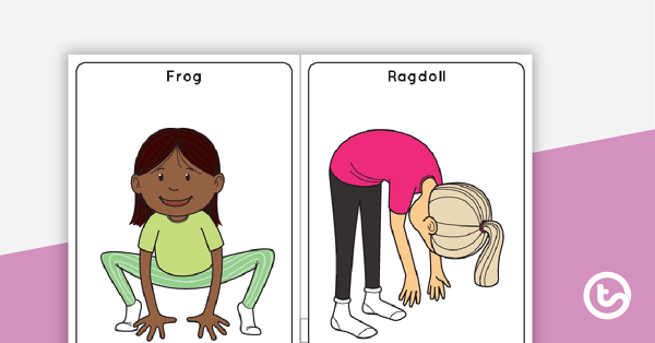 Thumbnail of Yoga Poses for Kids - Task Cards - teaching resource