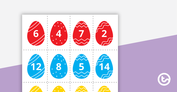 Thumbnail of The Mathematical Easter Egg Hunt – Whole Class Game - teaching resource