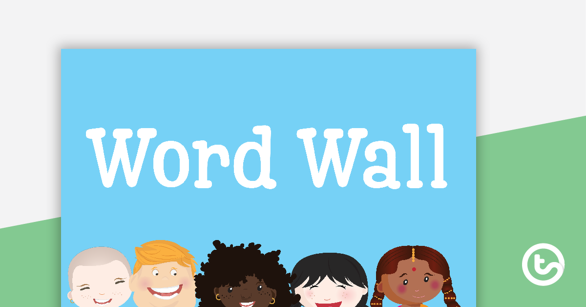 Preview image for Good Friends - Word Wall Template - teaching resource