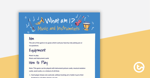 我是什么?-音乐和乐器-教学资源