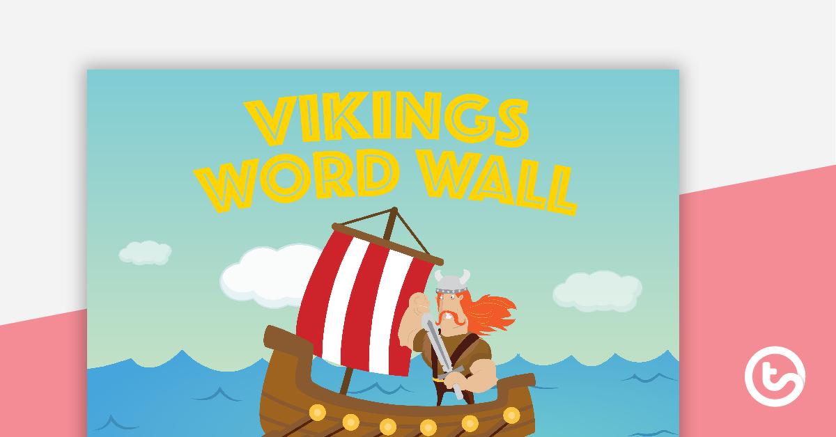 Preview image for Vikings Word Wall - teaching resource