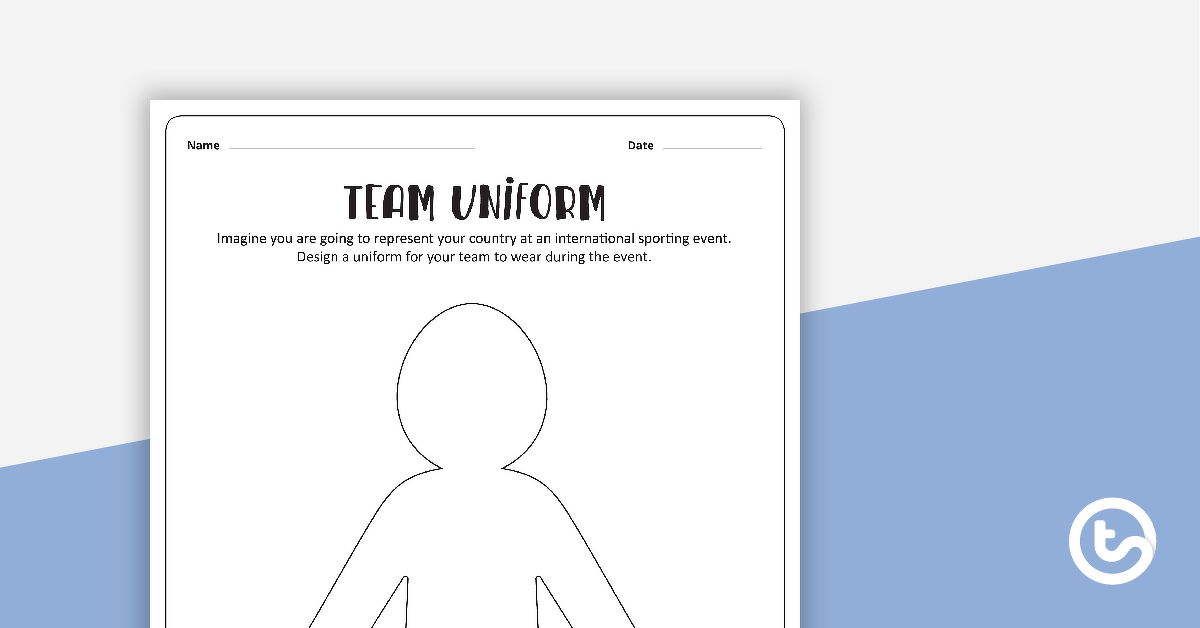 Preview image for Team Uniform - Activity - teaching resource
