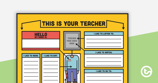 Thumbnail of This Is Your Teacher – Template - teaching resource
