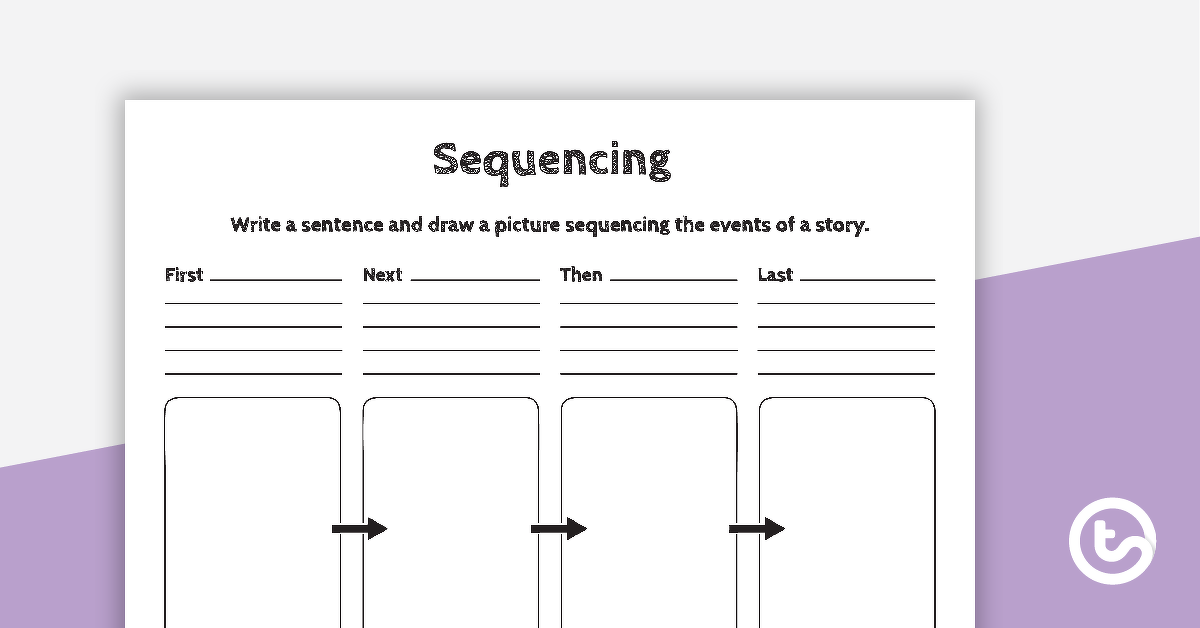预览图像for Story Sequencing - Template - teaching resource