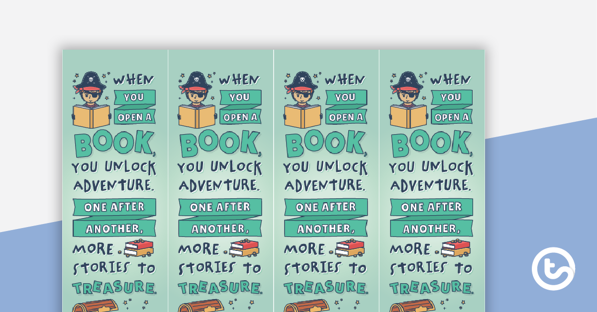 Preview image for Unlock Adventure Bookmark - teaching resource
