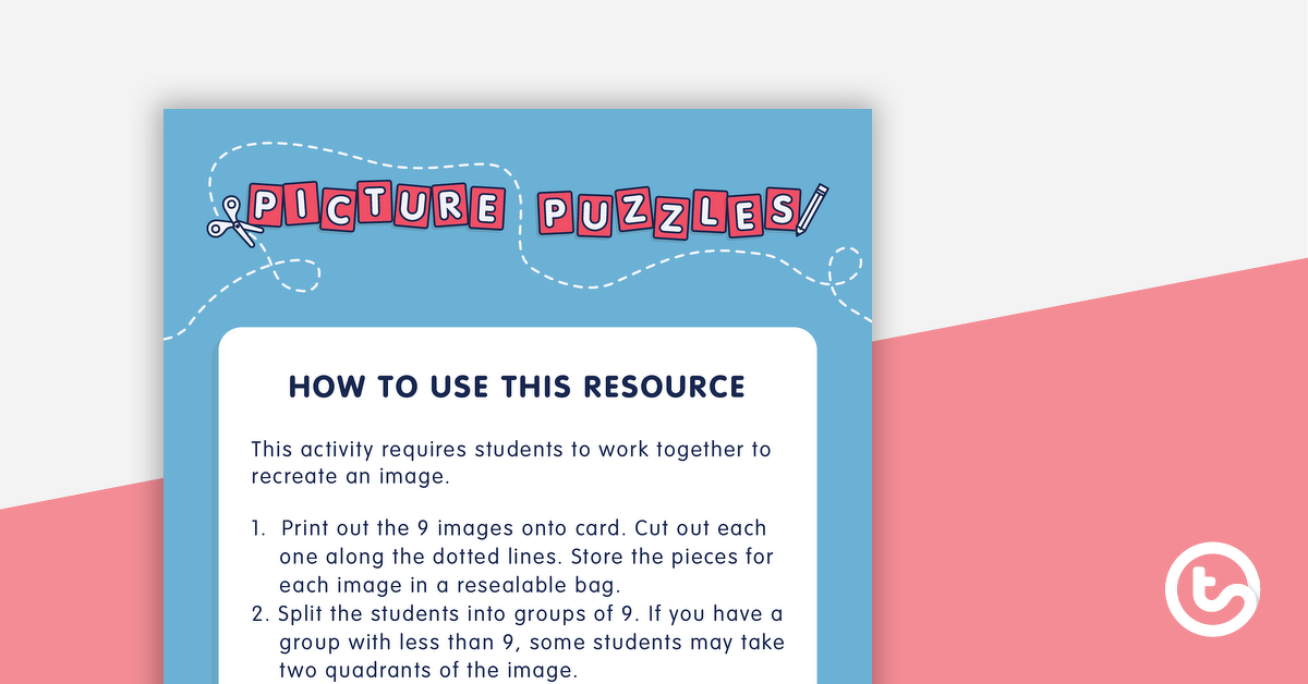 Preview image for Picture Puzzles - teaching resource