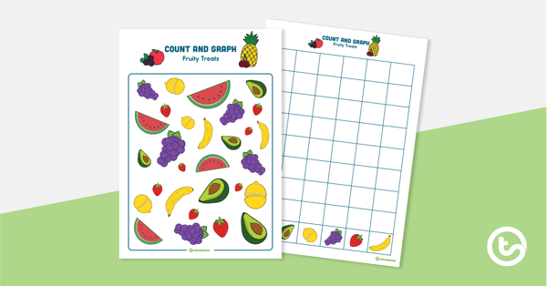Preview image for Count and Graph – Fruity Treats - teaching resource